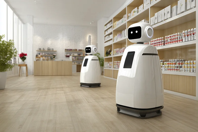 Hospitality and retail robotics