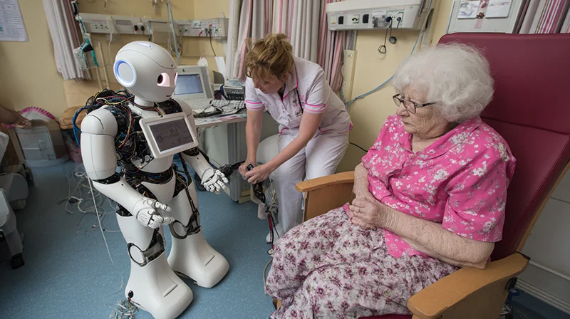 Robot care in retirement homes
